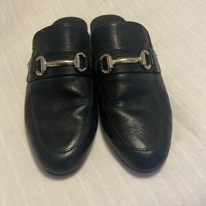 Steve Madden Black Slides size 8